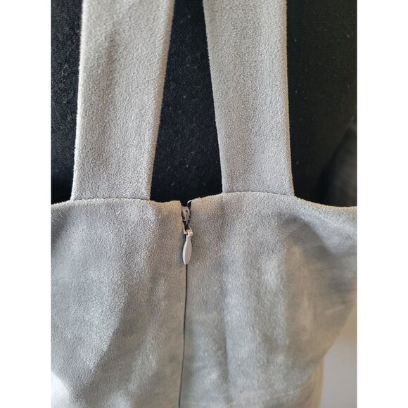 BCBGMaxAzria Gray Midi Dress - Picture 7 of 13